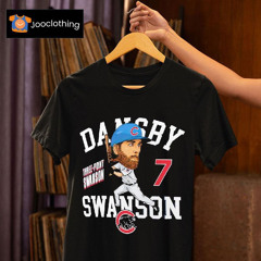 Dansby Swanson Chicago Cubs Three Point Swanson Shirt