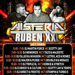 Hysteria 8th June DJ Major DJ Pudge, MC Double M MC Menace