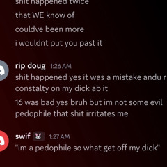 is the secrets he keeps that he likes pedos? <3 FUCK ZO