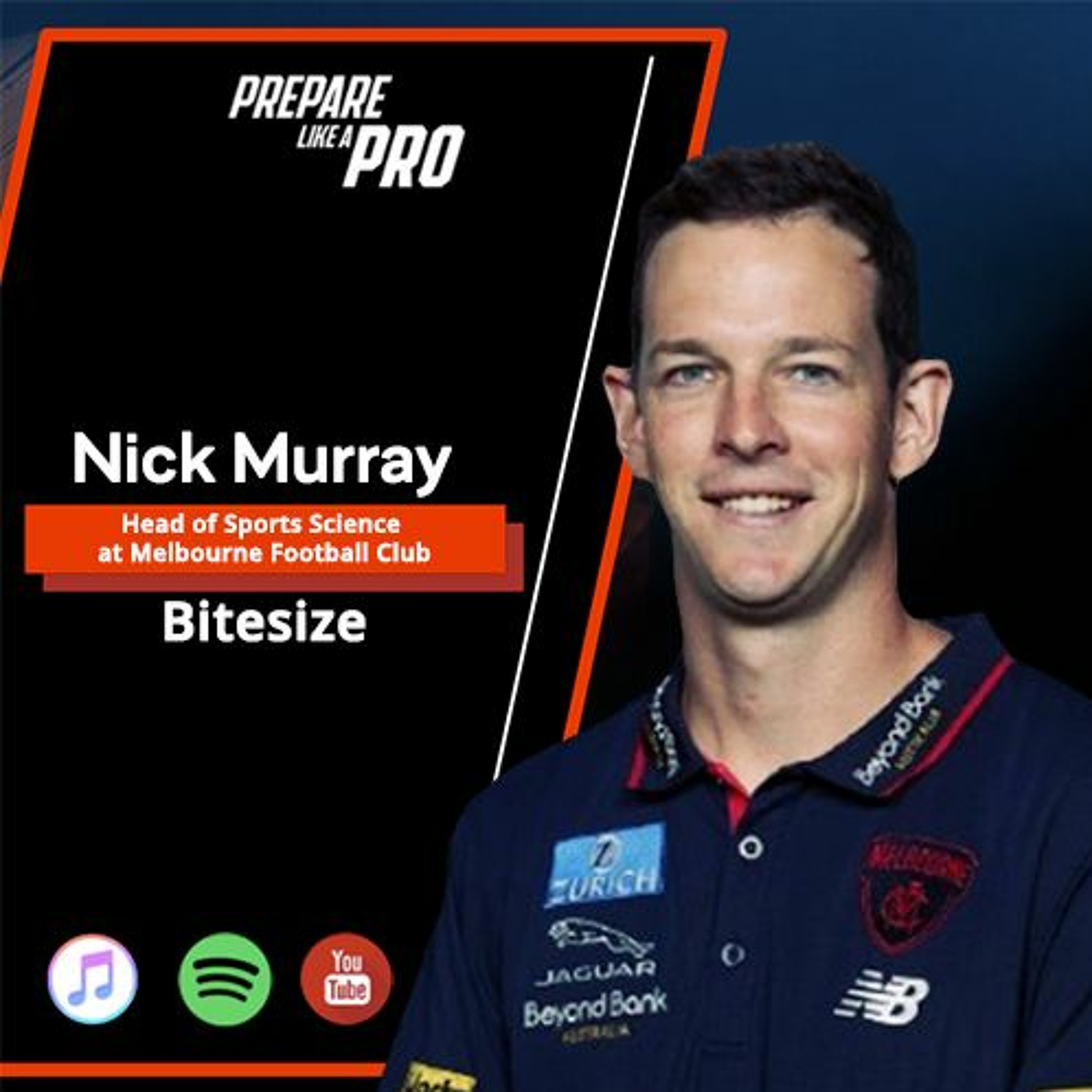 #bitesize - Nick Murray, Head of Sports Science at Melbourne Football Club episode artwork