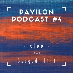 Pavilon Podcast #4 // Stee feat Szegedi Timi live