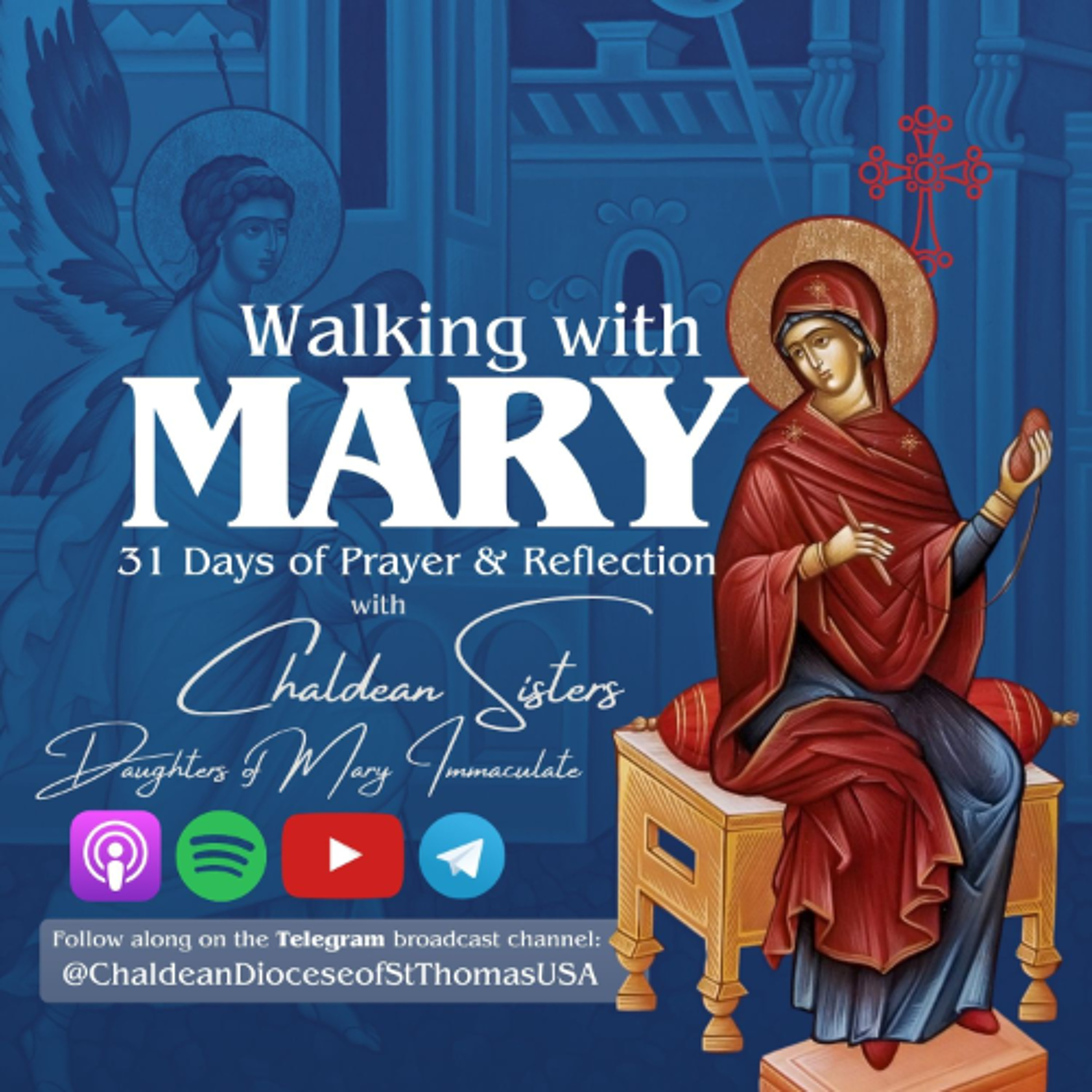 Day 2 - The Virgin Mary Jacobs Ladder episode artwork