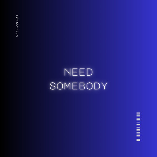 NEED SOMEBODY (SPRIGGAN EDIT)