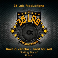 Riding Piano - 98 BPM - Instrumental (2022) - Beat a vendre / Beat for sale