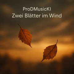 Zwei Blätter im Wind