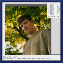 Boris Coelman - 1st November 2025