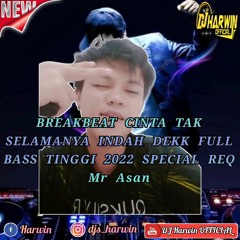 BREAKBEAT CINTA TAK SELAMA NYA INDAH DEKK FULL BASS TINGGI 2022 SPECIAL REQ Mr Asan