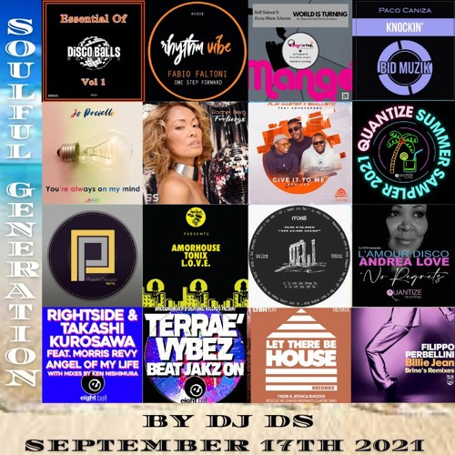 SOULFUL GENERATION ON HOUSESTATION RADIO BY DJ DS (FRANCE)SEPTEMBER 17TH 2021