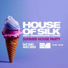 House of Silk (Promo Mix) DJ S Live for HOS Summer House Party 2nd August 2025 @ E1 LDN