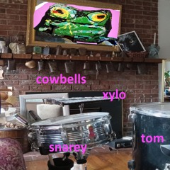 some snare drum with cowbells and percussion bonanza