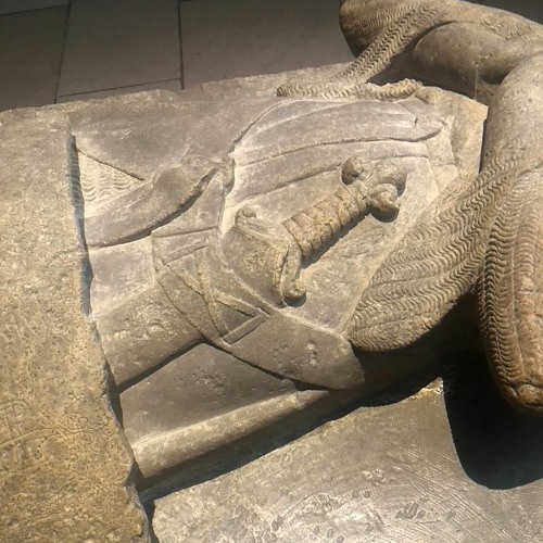 The Tomb Effigy of Jean D'Alluye by Daphna Bendull