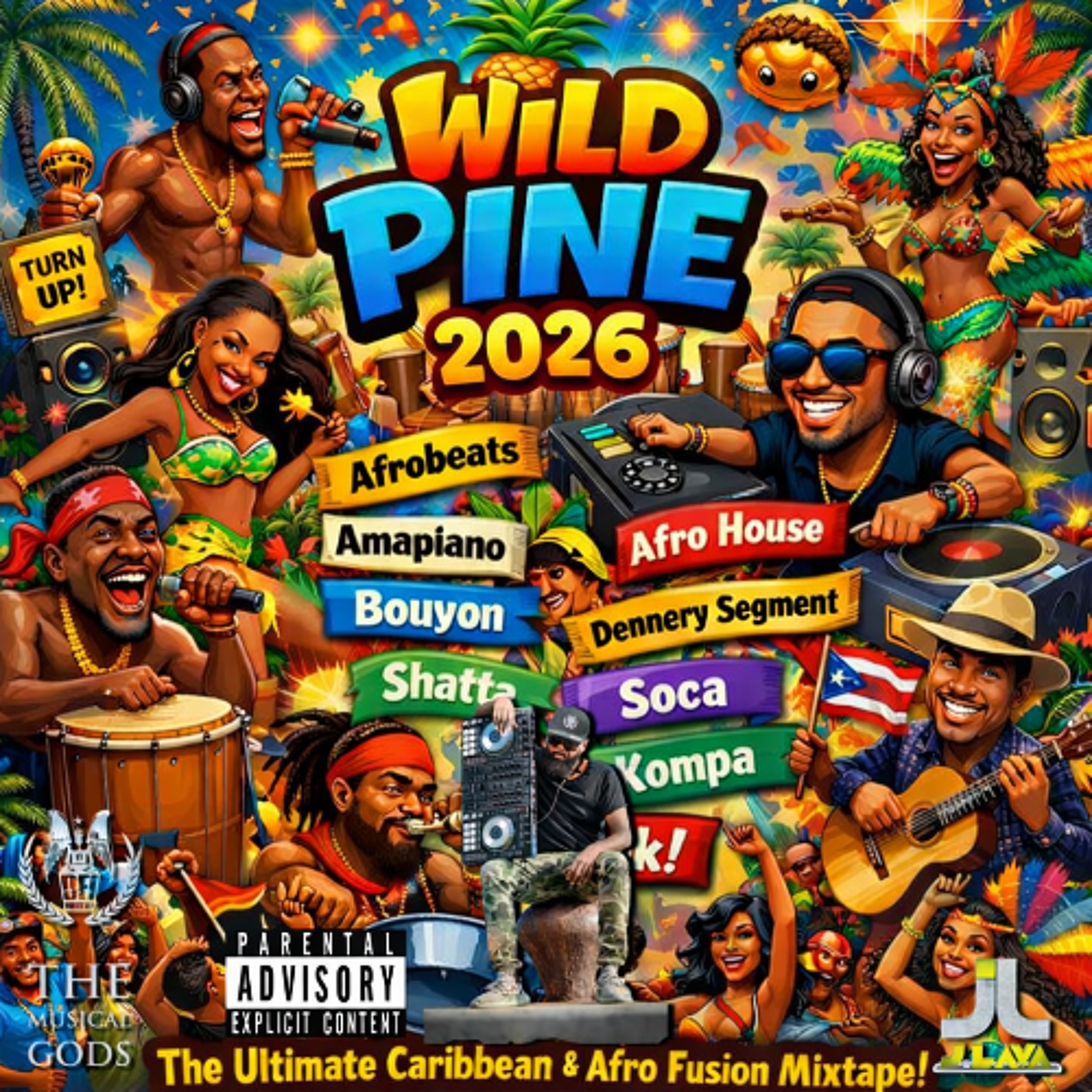 Wild Pine 2026 _ The Ultimate Caribbean & Afro Fusion Mixtape!