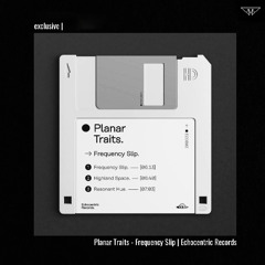 exclusive | Planar Traits - Frequency Slip | Echocentric Records