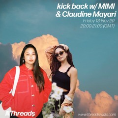 kick back w/ MIMI & Claudine Mayari - 13-Nov-20