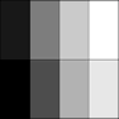 Серый для печати. От черного к белому оттенками. Оттенки серого цвета. Тестовое изображение для чб принтера. От белого к черному цвета.