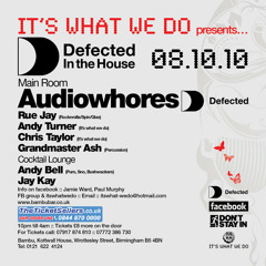 It's what we do Bambu Birmingham Friday October 8th - Mixed By Andy Turner