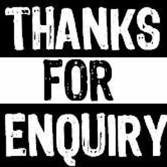 Thanks for Enquiry