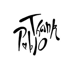 Thank Pablo