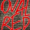 Oval Red