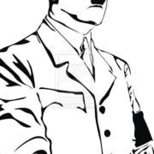 Адольф гитлер рисунок карандашом