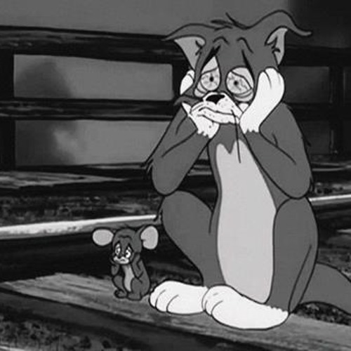 Картинка грустный том