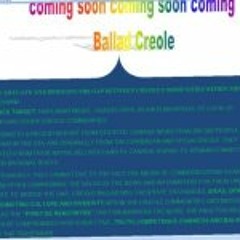 Ballad Creole Ballad