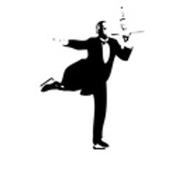 Ice-Skating Waiter