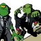 Frogs in Socks