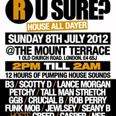 R U SURE MIXED BY DJ SCOTTIE D