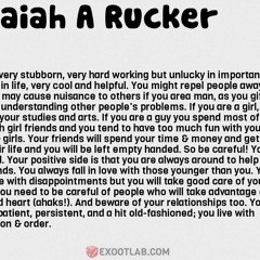 Anaiah A Rucker
