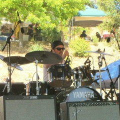 Amit on the drums