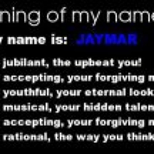 Jaymar Morgan 1’s avatar