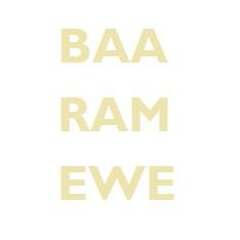 Baa Ram Ewe
