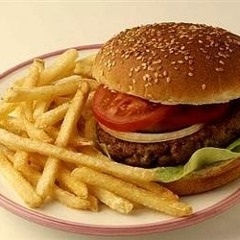ahamburgerandfries