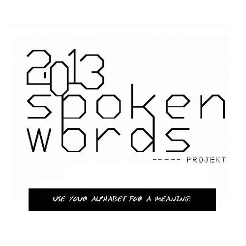 2013 SPOKEN WORDS projekt’s avatar