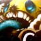 BIG YELLOW SMILEY FACE HAIRY TONGUE ACID TRIP
