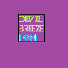 Devil Breeze Font