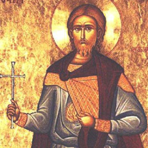 икона албан первомученик британский. святой албан мученик британии. мученик албан британский (веруламский). святой альбан. икона албан первомученик британский.