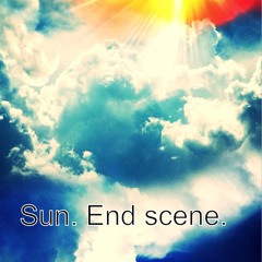Sun. End scene.