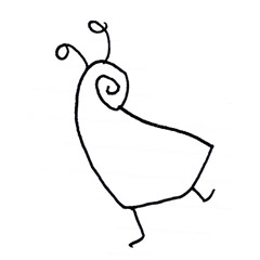 un escargot vide