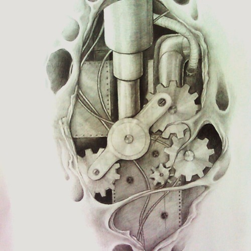 Biomechanical Gears Drawings