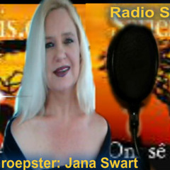 Omroepster Jana Swart
