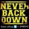NEVER BACK DOWN (HC)