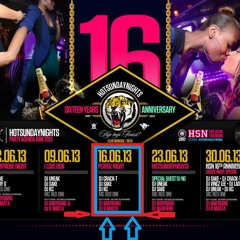 Live Mondial HotSundayNight - 16 06 2013