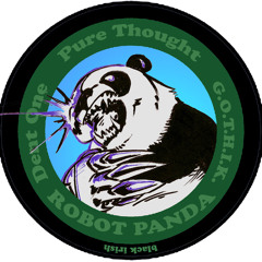 Robot Panda (Black Irish)