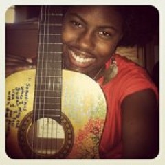 Sheila Airguitaring Smith