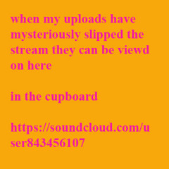 Egg Yolk In The Plughole   next https://soundcloud.com/user843456107