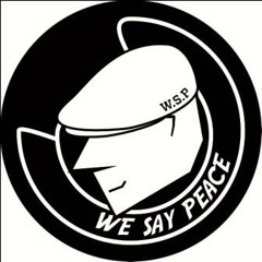 we say peace