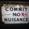 Commit More Nuisance