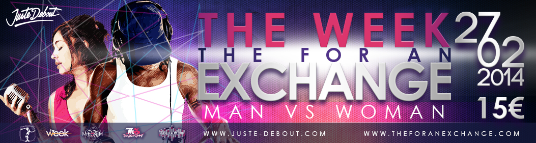 The for an exchange